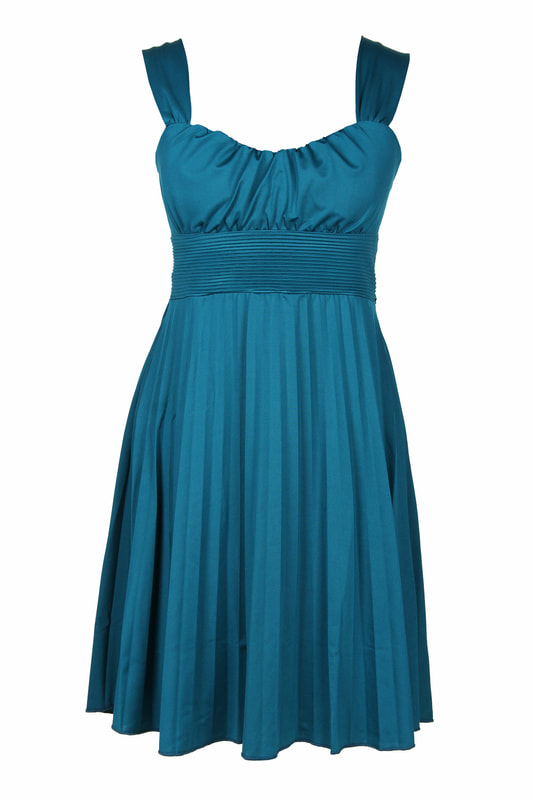 Girls-Jersey-Kleid Farbe kobalt Gr. 176 Bild01