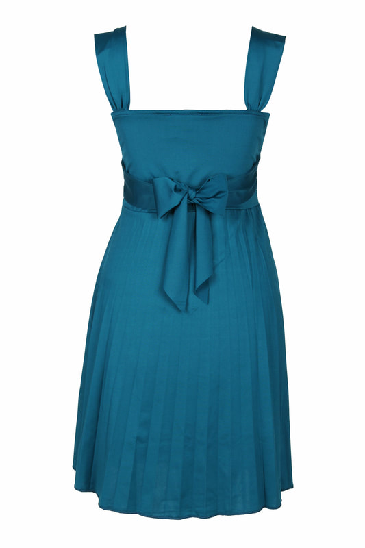 Girls-Jersey-Kleid Farbe kobalt Gr. 176 Bild02
